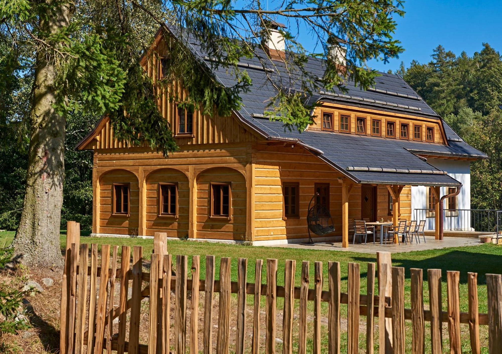 ChřibskáNa Jeleni Stezce别墅 外观 照片